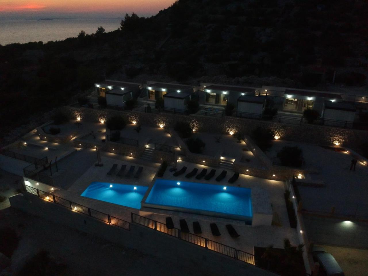 Hotel Camp Panorama With Pool Drage Exteriér fotografie